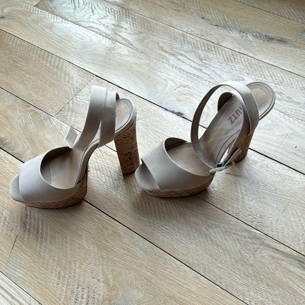Schultz Amatista platform sandals with ankle strap